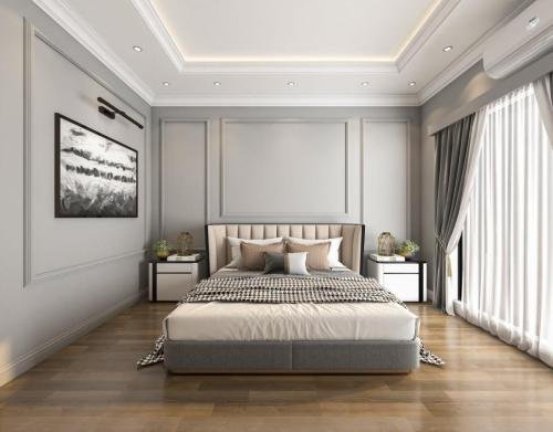 GREY BEDROOM